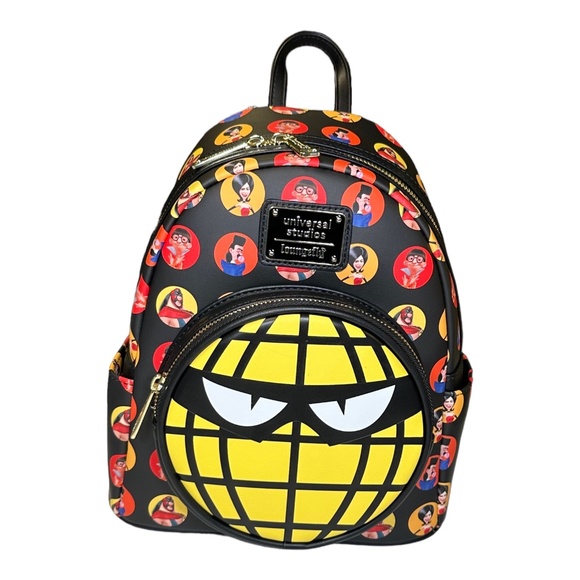 2023 Loungefly Universal Studios Despicable Me Villain-Con Mini Backpack - Picture 1 of 5